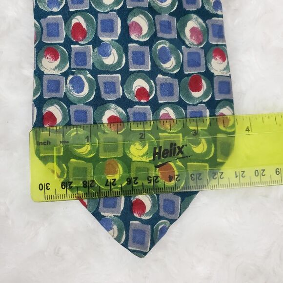 Harve' Benard Silk Tie Blue - Picture 5 of 6